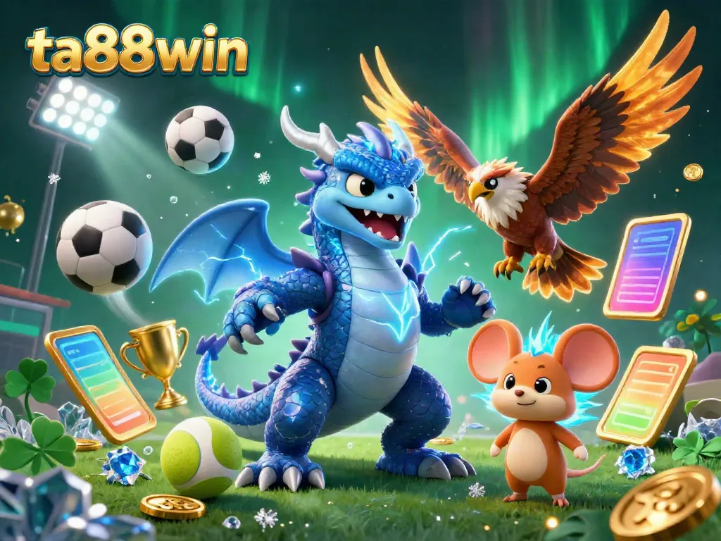 Experience thrilling wins with ta88win, showcasing an electrifying casino adventure.